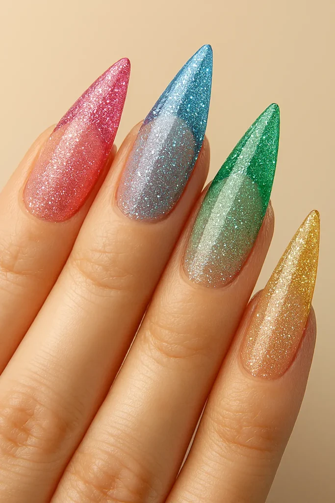 Glitter-Infused Glass French