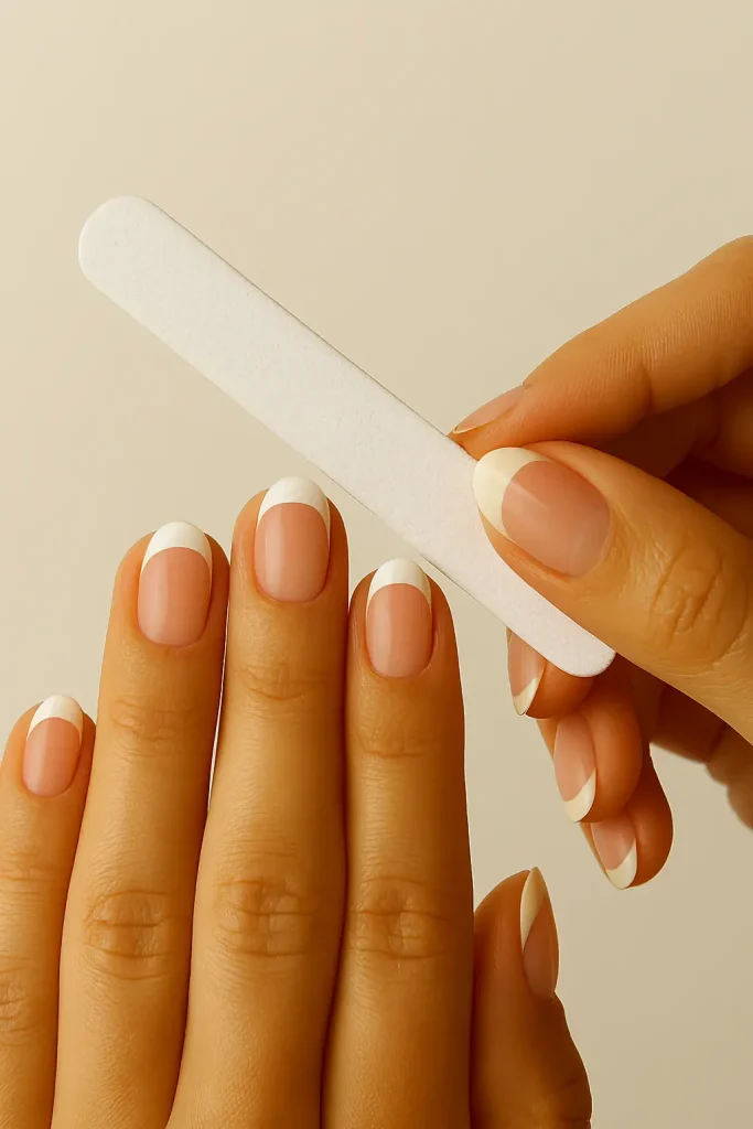 Easy Maintenance of Short Almond Nails