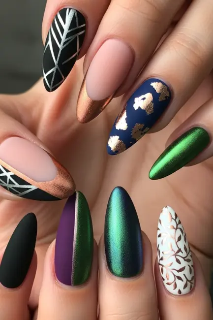 Mixing Matte and Metallic Styles