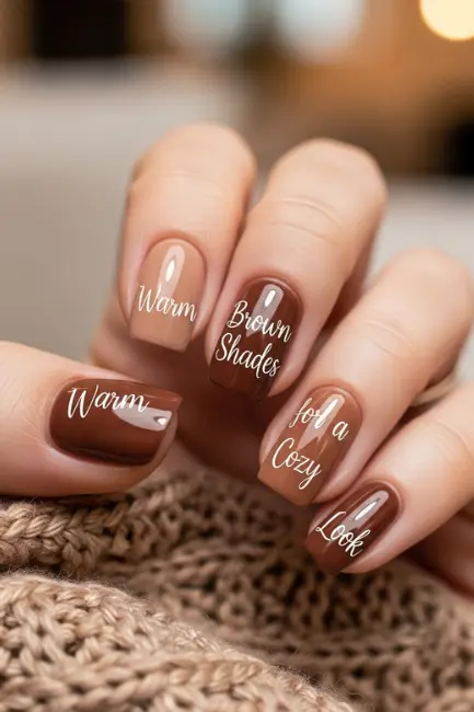 Warm Brown Shades for a Cozy Look
