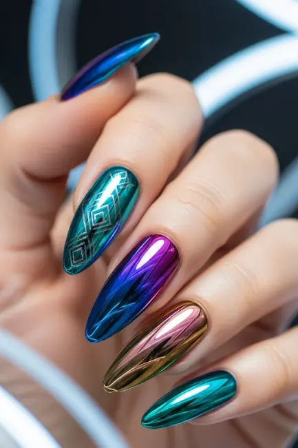 The Rise of Futuristic Chrome Finishes