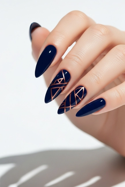 Minimalist Metallic Accents