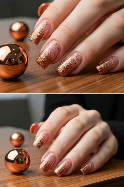 Shimmery Copper Styles