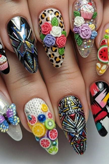 3d nail art designs