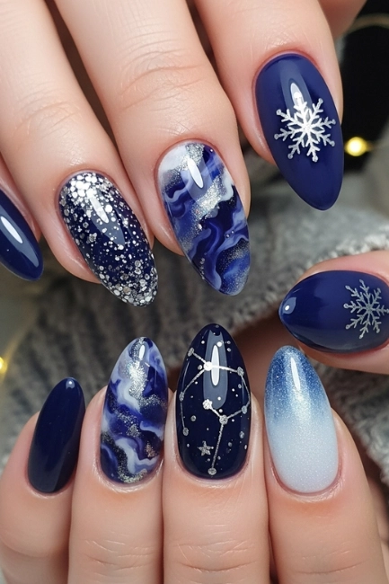 Midnight Blue for Winter Nights