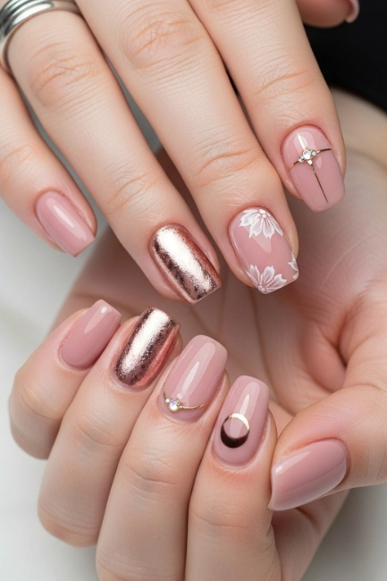 Dusty Rose for Soft Elegance
