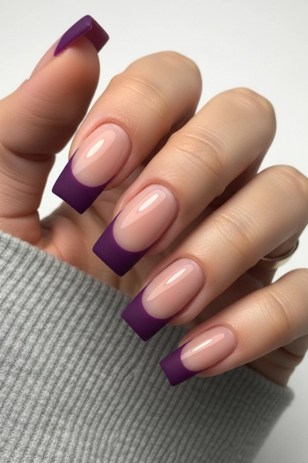 Matte Purple Elegance