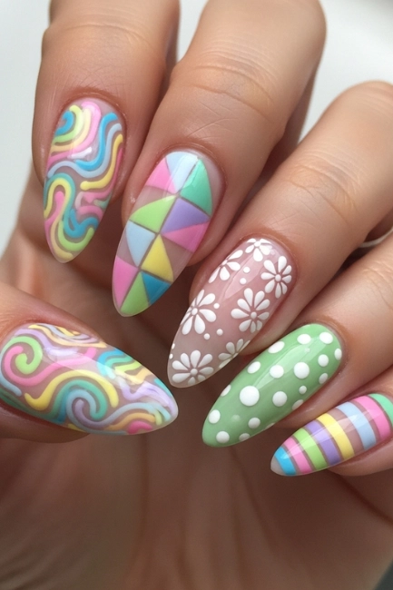 Pastel Mix-and-Match Designs