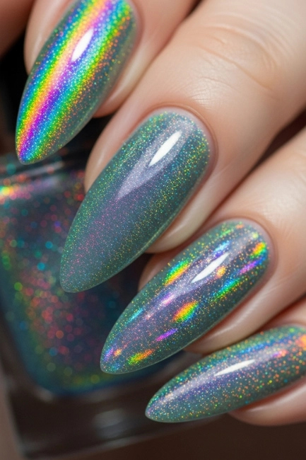 Holographic Nail Polish