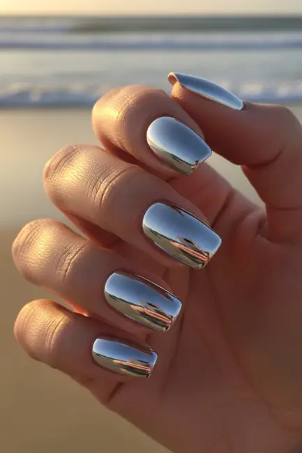 Chrome Silver Full Coverage