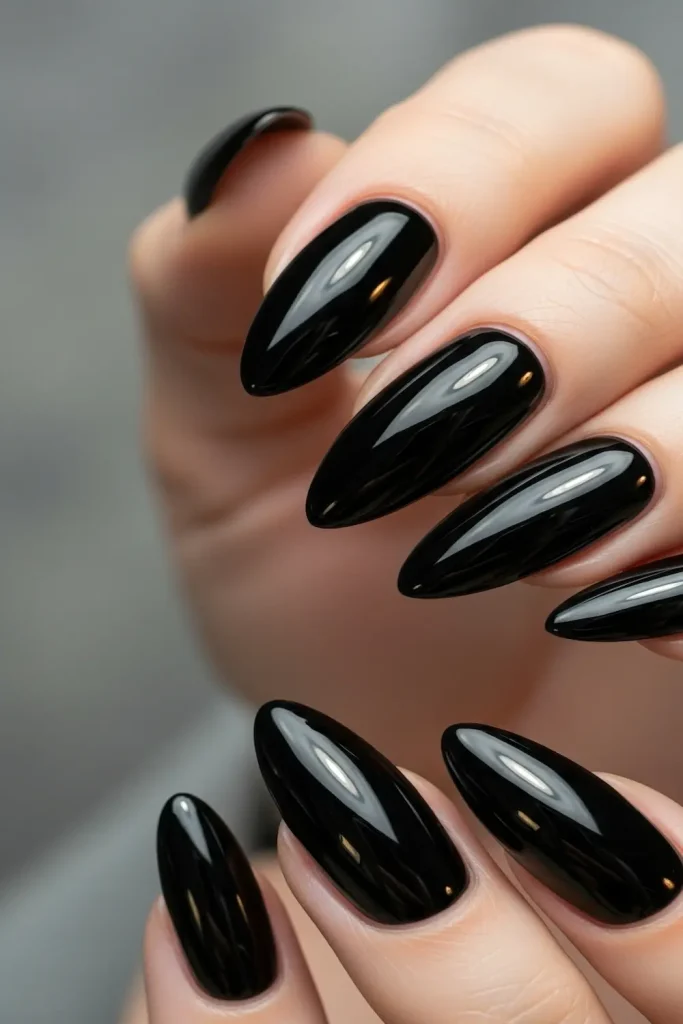 Glossy Black Sophistication
