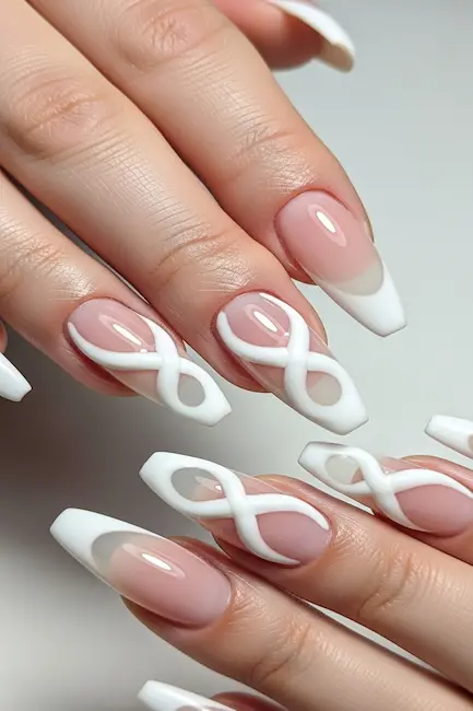3D French Tip Twist