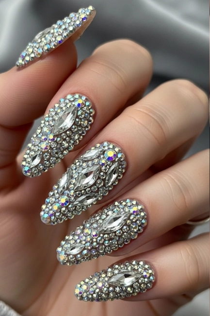 Crystal-Studded Statement