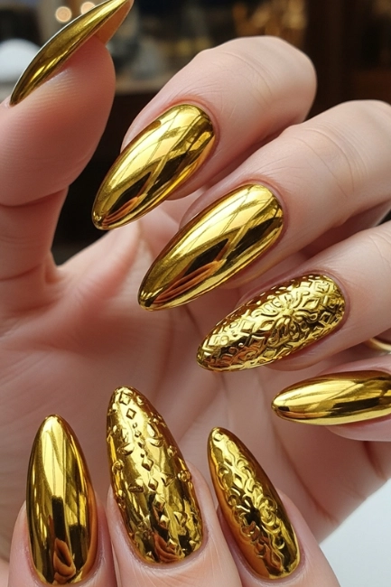 Metallic Gold Majesty