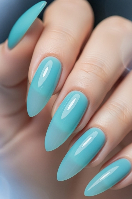 The Allure of Jelly Baby Blue Nails