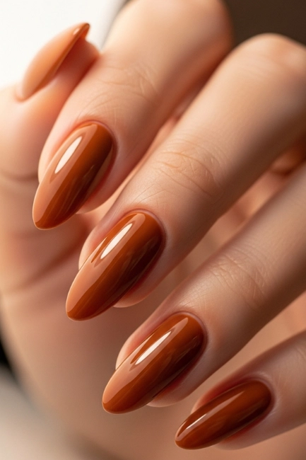 Glossy Caramel Charm