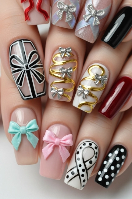 Ribbons and Bow Accents
