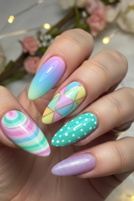 Glossy Pastel Finish