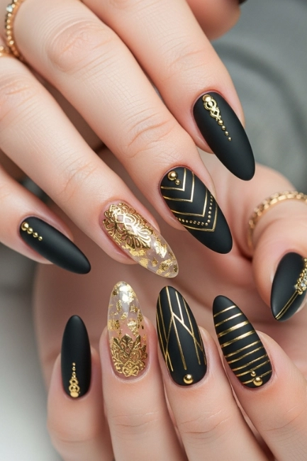 Gold Accent Detailing