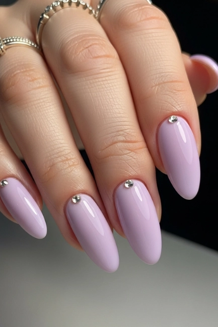 Subtle Rhinestone Accent