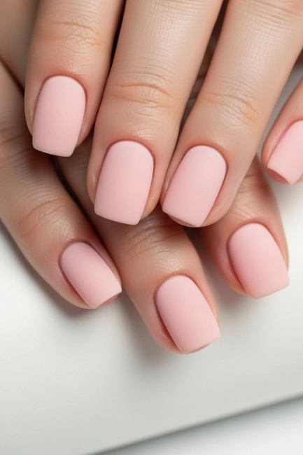 Blush Pink Minimal Look