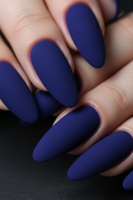 Midnight Blue Matte Art
