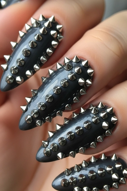 Spiked Metallic Accents