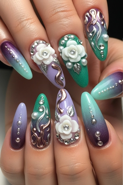 Why Ombre and 3D Are the Perfect Duo