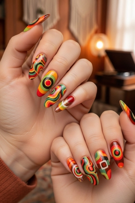 Flare Nails – The Retro Comeback