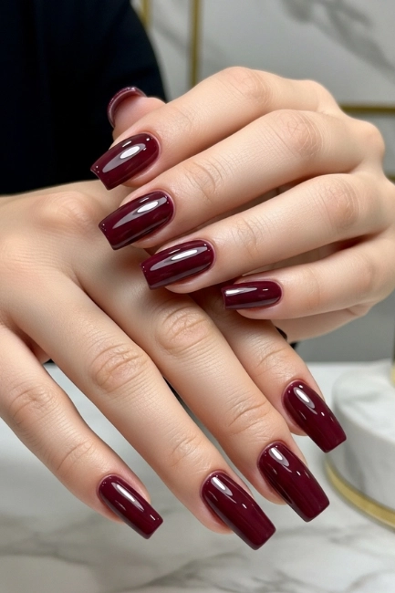 Tapered Square Nails – Sleek and Flattering