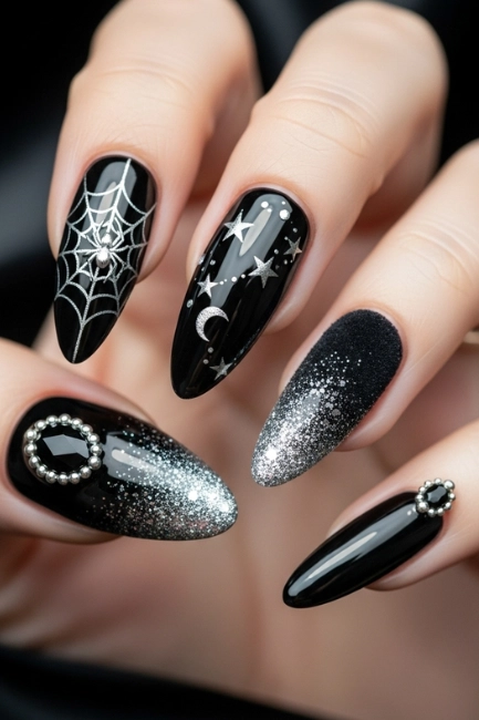 Midnight Black Glamour