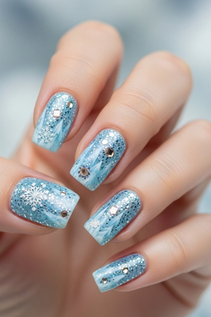 Icy White Charm