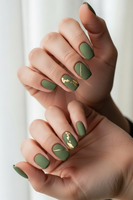 Olive Green Serenity