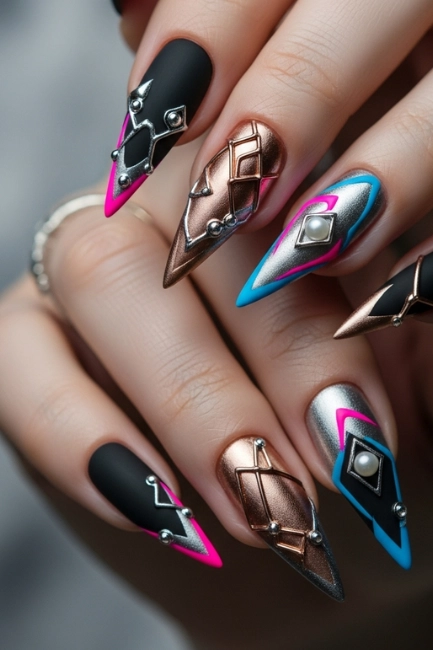 Edge Nails — Sculptural and Creative
