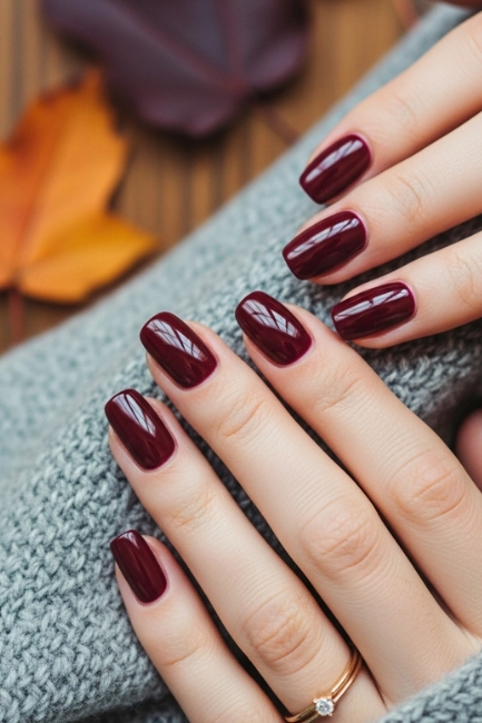 Deep Burgundy – The Fall Essential