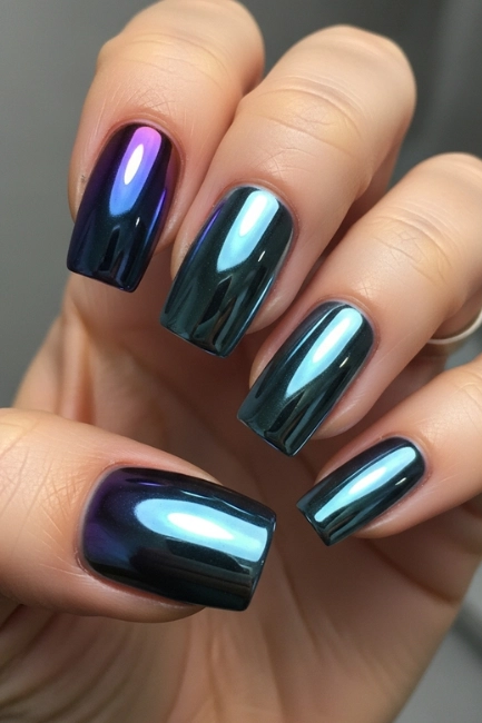 Chrome Ombre Effects