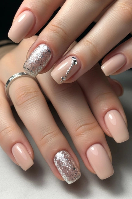 short ballerina nail designs