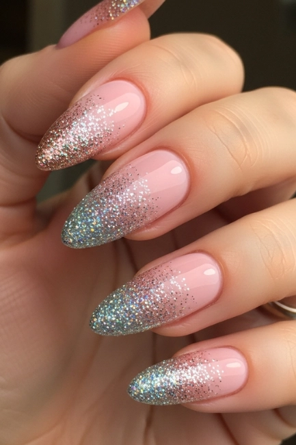 Gradient Glitter Fade