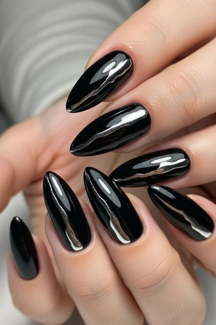 Black with a Hint of Chrome