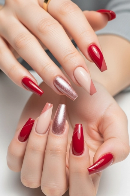 The Popularity of Lipstick Nails in 2025