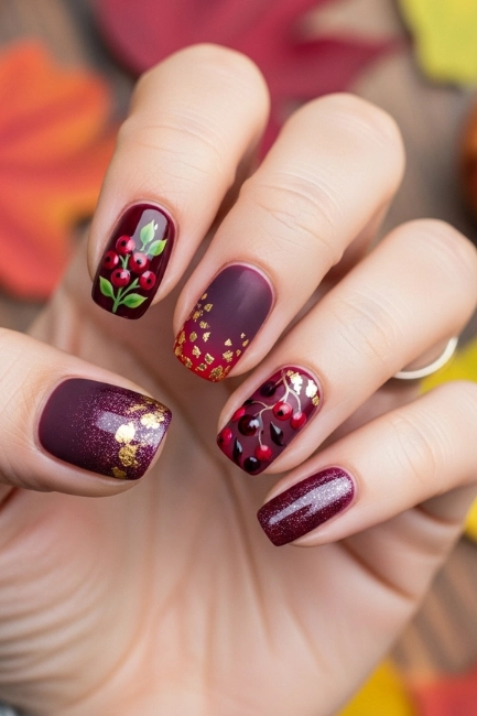 Bold Berries for Fall Charm