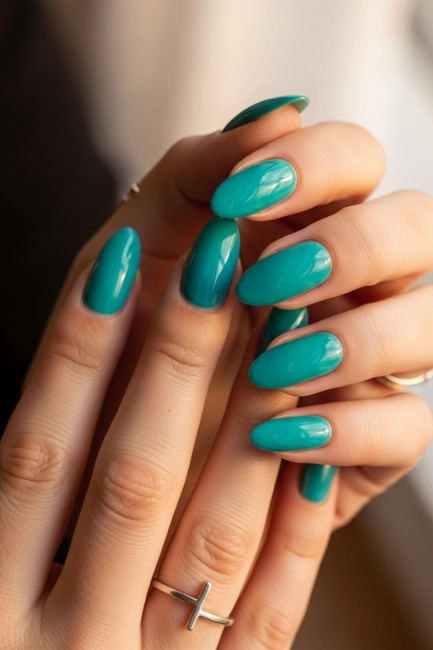 Why Teal Nails Are Here to Stay