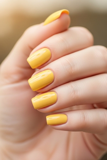 Buttercream Yellow for a Soft Pop of Sunshine
