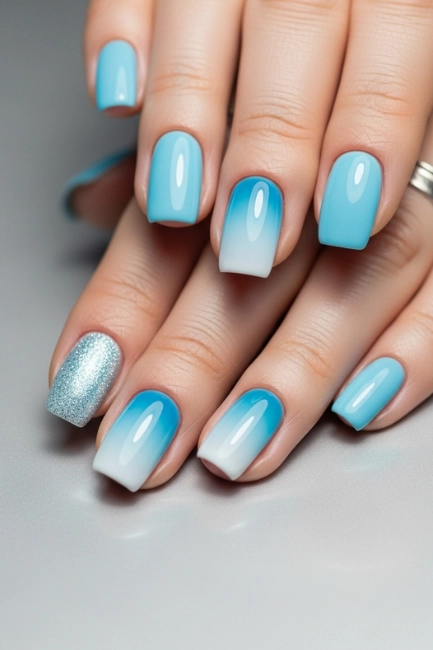 Cool Ice Blue Shades for Calm, Trendy Vibes