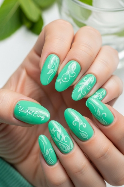 Fresh Mint Greens for Youthful Energy