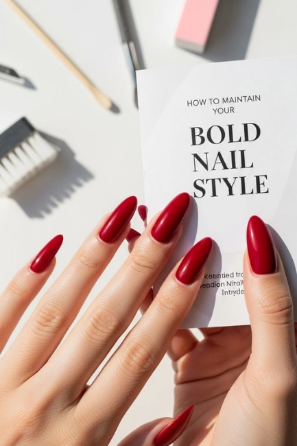 How to Maintain Your Bold Nail Style