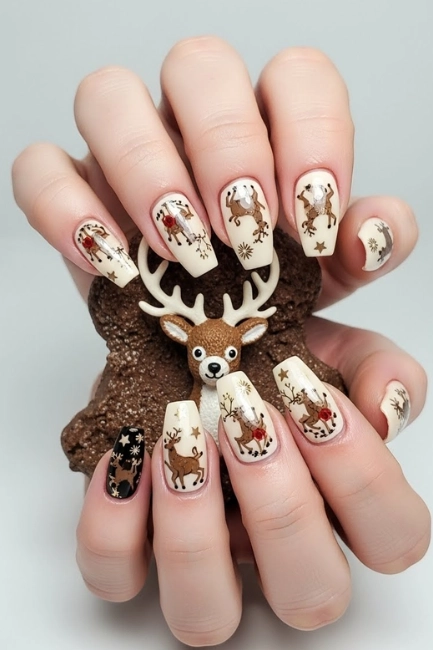 Velvet Reindeer (But Make It Beige)