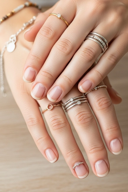 Pairing Natural Nails with Jewelry