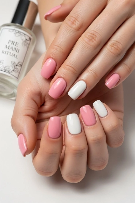 The Pre Mani Ritual That Keeps Pink White Crisp