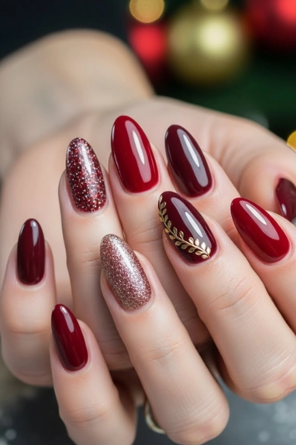 Wine Nails for Special Events and Holiday Seasons